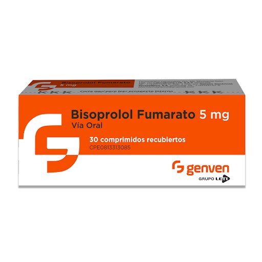 BISOPROLOL 5MG X 30COMP REC GENVEN