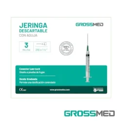 GROSSMED JERINGA 3ML 21GX1.1/2