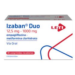 IZABAN DUO 12.5MG/1000MG X 30COMP LETI