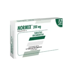 Normix 200mg x 12 tabletas