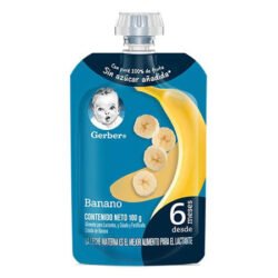 GERBER COLADO POUCH PLATANO X 100GR