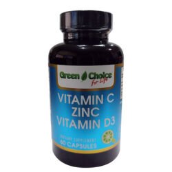 GREEN CH VIT C/ZINC/D3 X 60CAP