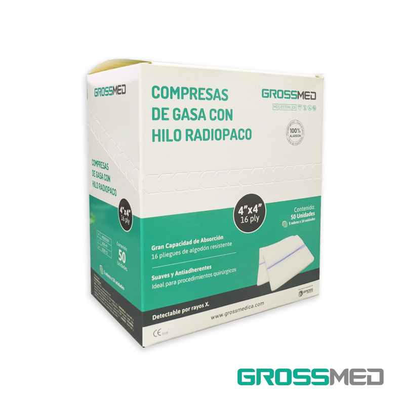 GROSSMED COMP 4X4 HILO-RADIO X 10UND