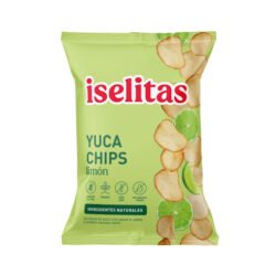 ISELITAS YUCA CHIPS LIMON 180GR