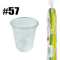 VASOS PLASTICOS LOS LLANOS N 57 X 100