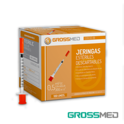 GROSSMED JERINGA D/INSUL 05CC 30X1/2