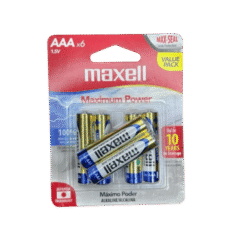 PILA MAXELL AAA X 4+2 UND